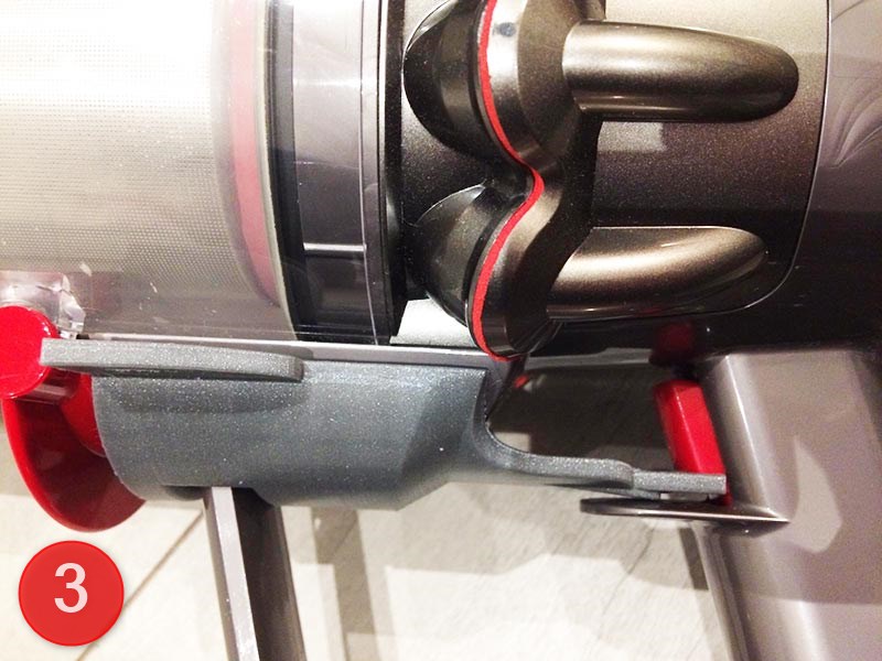 Dyson V10, V11 trop lourd? Comment bloquer la gâchette en